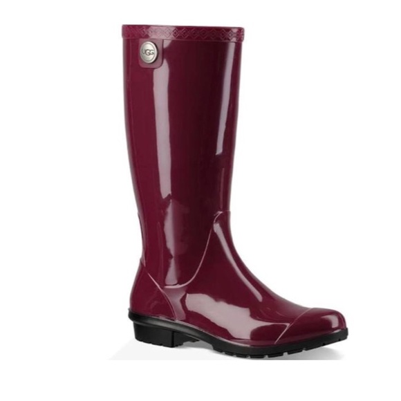 UGG Shoes - 🆕 UGG Tall Rain Boot ‘Shaye’ In Garnet